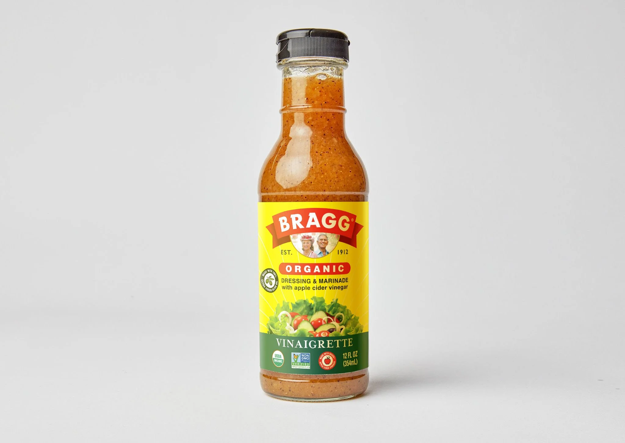Bragg Salad Dressing & Marinade Vinaigrette 354ml, Certified Organic - Image 2