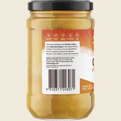 Buderim Original Ginger Marmalade 365g, Zesty, Warming & Naturally Sweet - Image 2