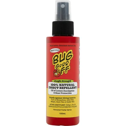 BugGrrrr Off Insect Repellent Spray 50ml Or 100ml, Jungle Strength & 100% Natural - Image 2