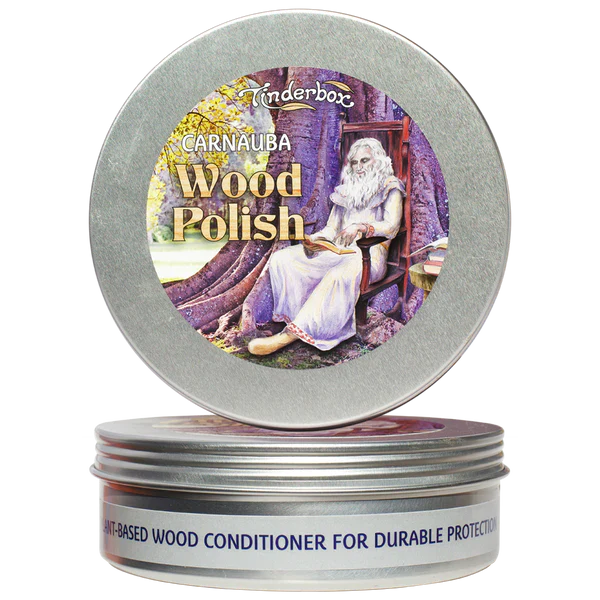 Tinderbox Carnauba Wood Polish 240g, Moisturise & Beautify Furniture - Image 2