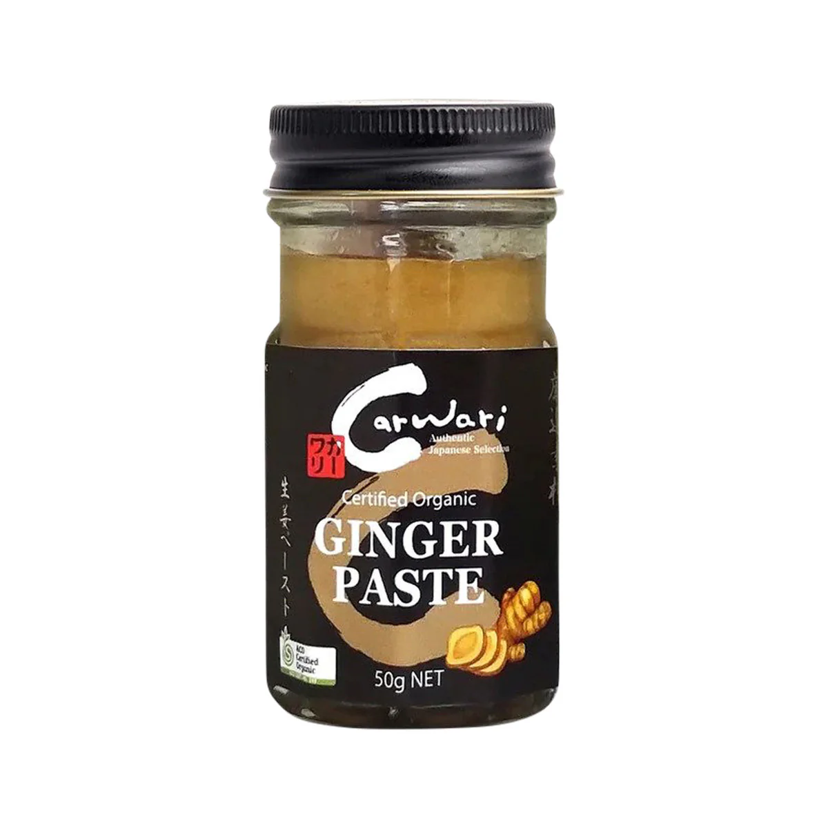 Carwari Ginger Paste 50g, Certified Organic