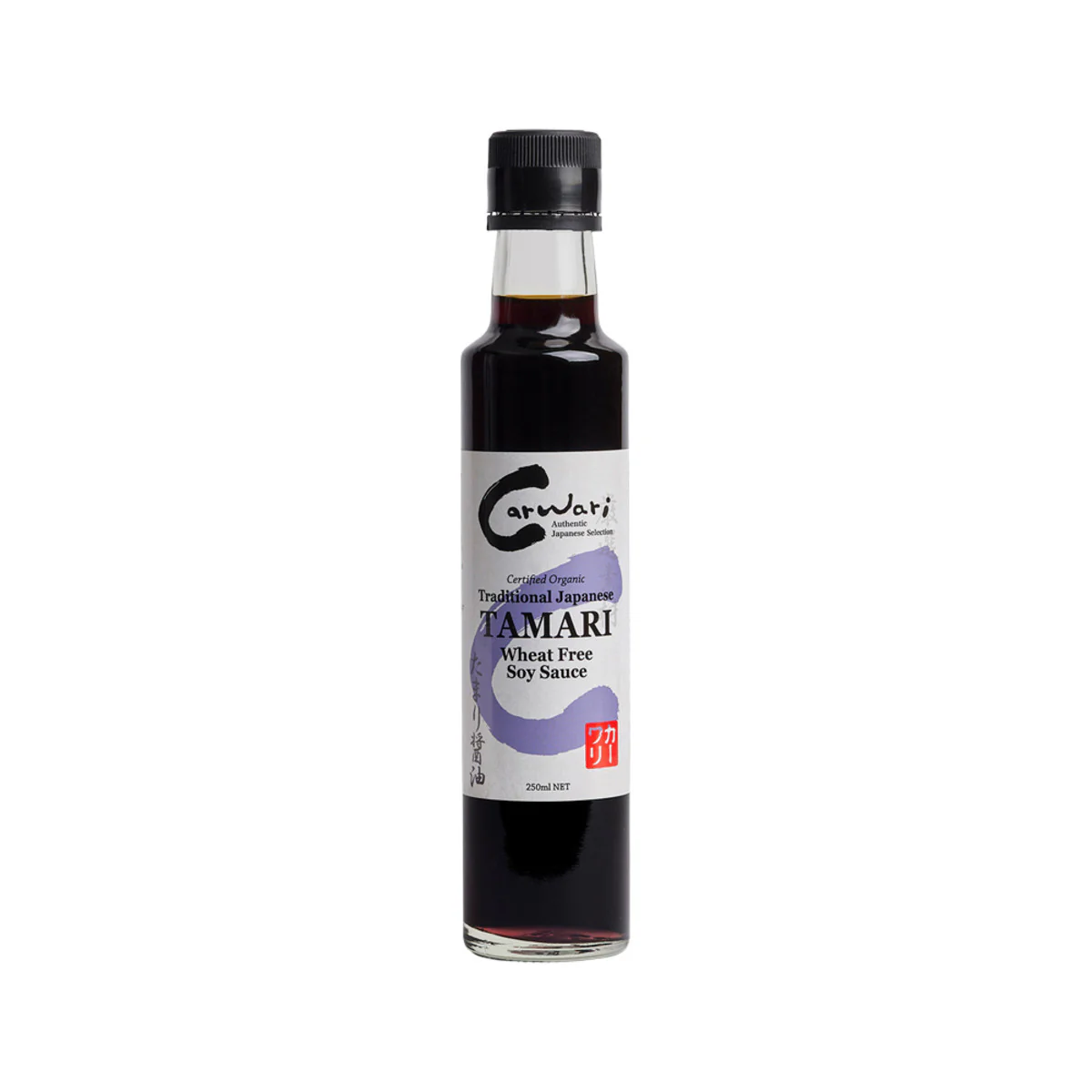 Carwari Traditional & Authentic Japanese Tamari (Wheat Free Soy Sauce) 250ml, Certified Organic - Image 2