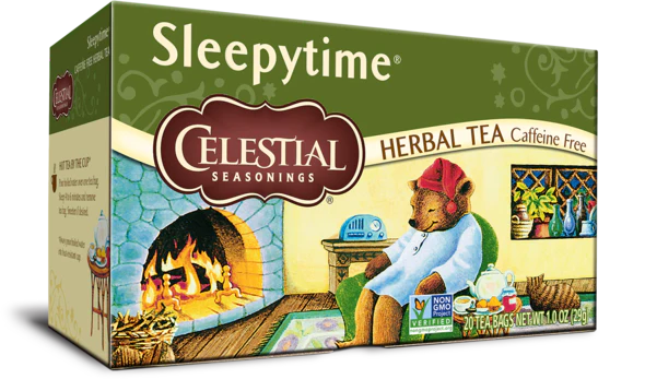 Celestial Seasonings Herbal Tea 20 Bags, Sleepytime Caffeine Free