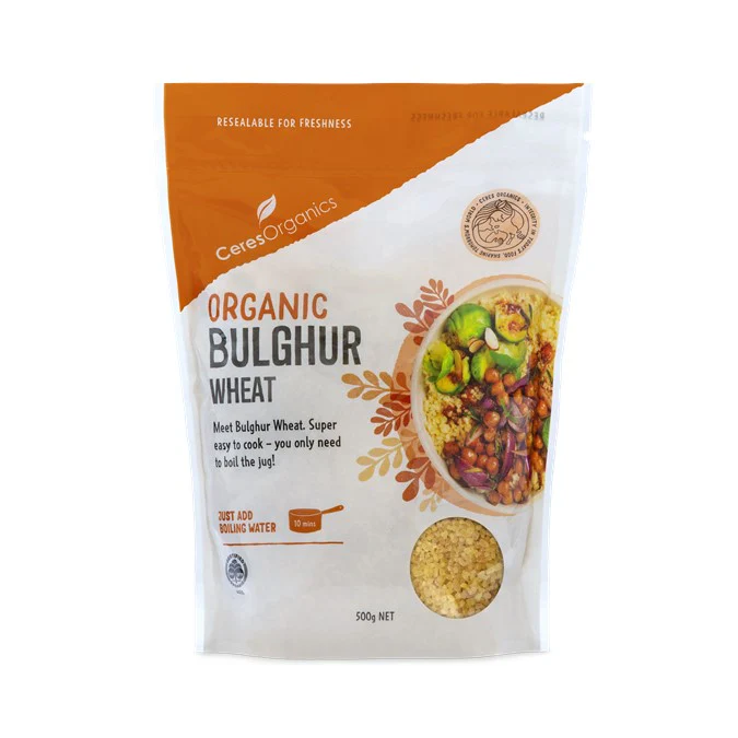 Ceres Organics Bulghur Wheat, 500g Certified Organic
