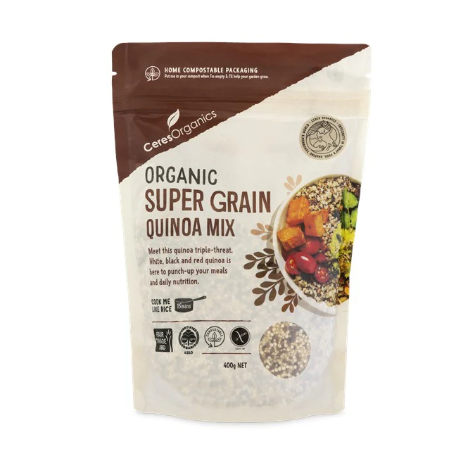 Ceres Organics Super Grain Quinoa Mix, 400g Certified Organic