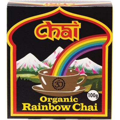 Chai Tea Certified Organic Rainbow Chai 100g, The Finest Quality Ingredients