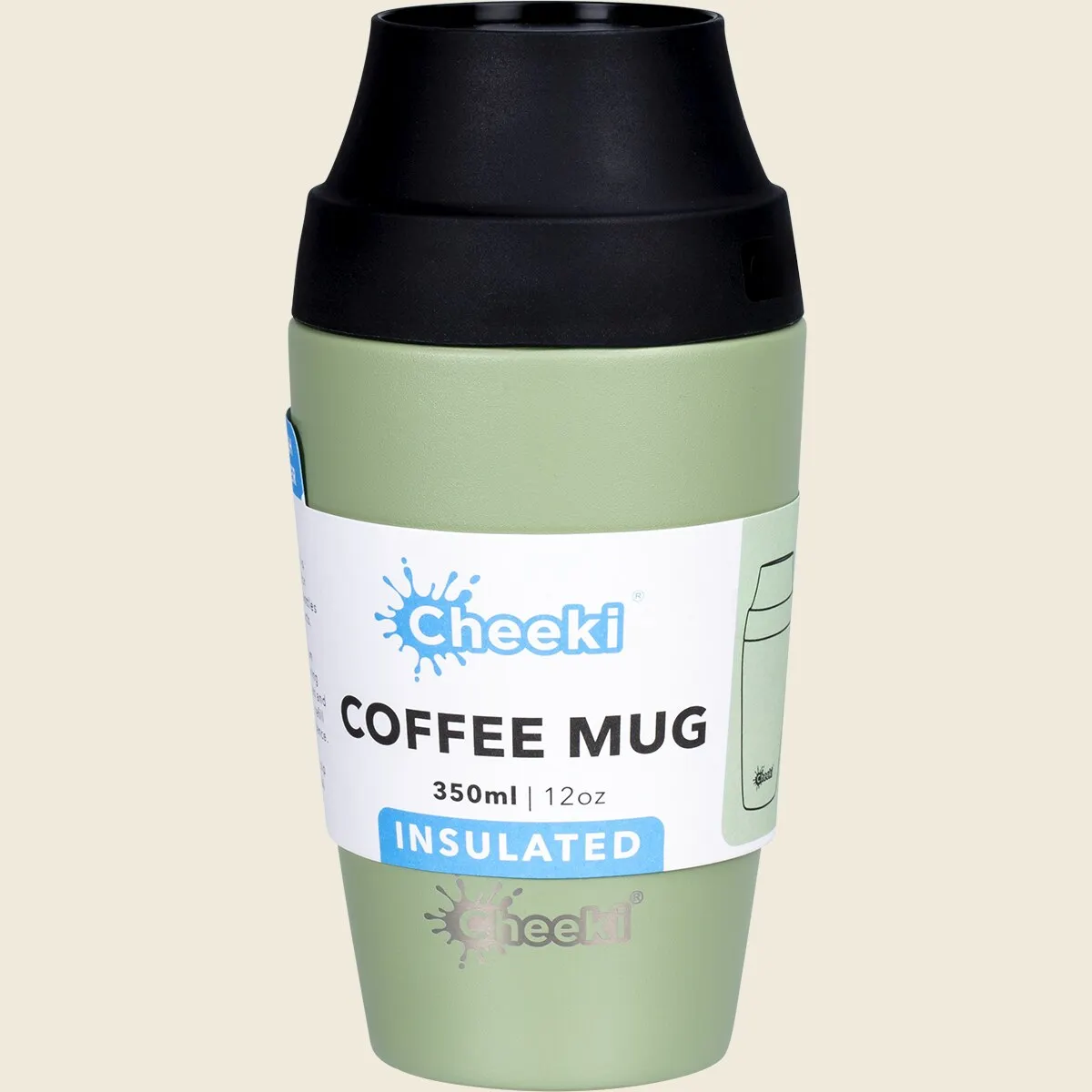 Cheeki Coffee Mug 350ml, Choose Your Colourway! - Image 3