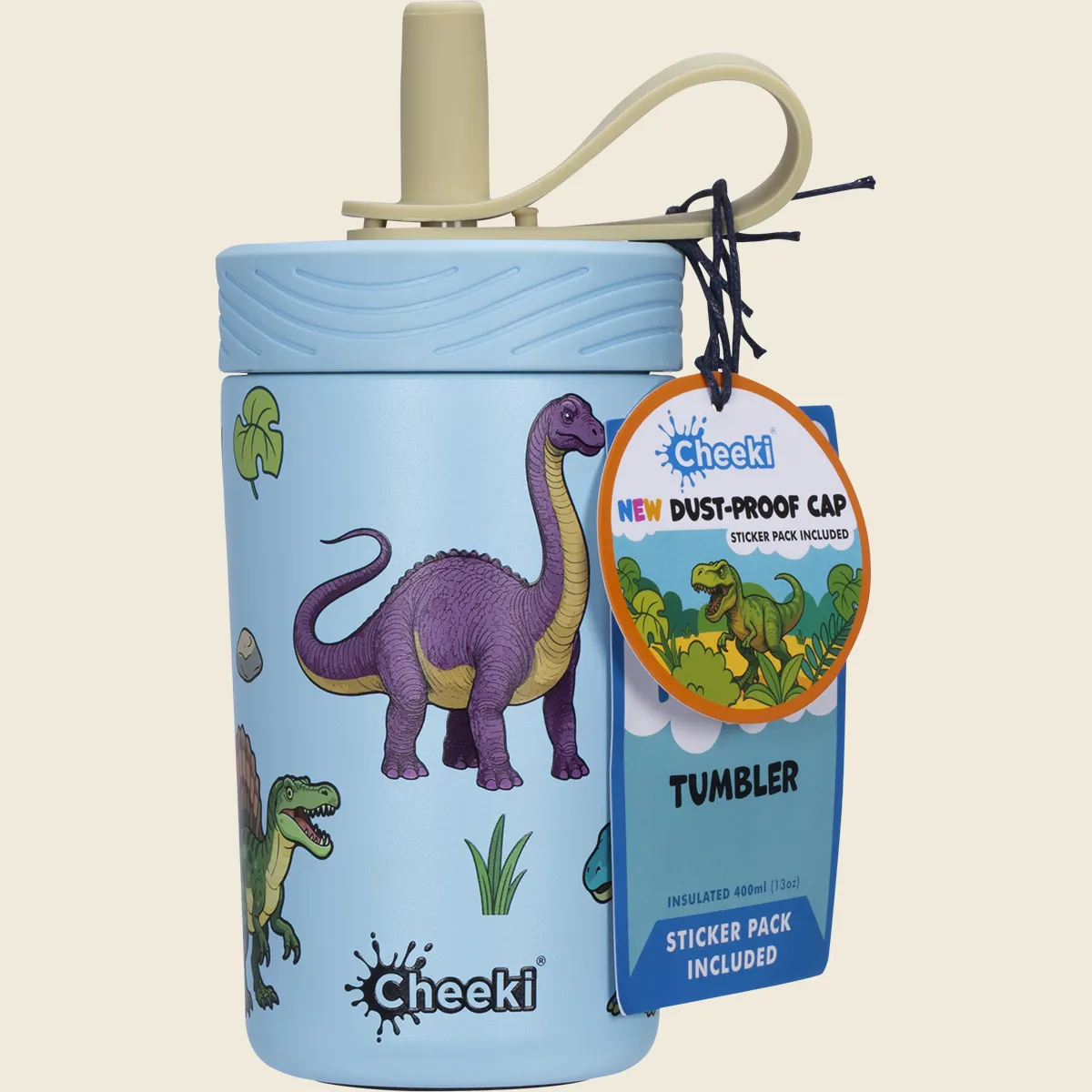 Cheeki Kids Insulated Tumbler 400mL, Choose Your Colourway!