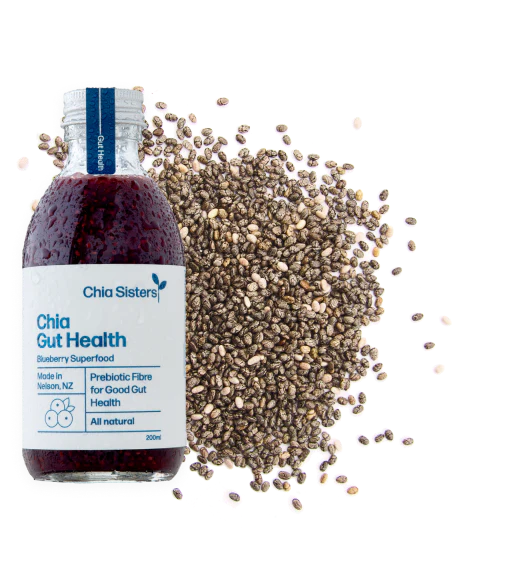 Chia Sisters Chia Gut Health Drink 100mL, Blueberry Superfood For Good Gut Health - Image 2