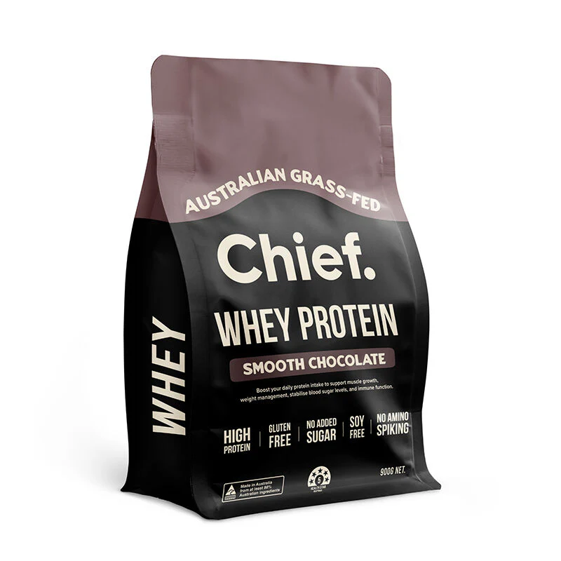 Chief Whey Protein Concentrate 900g, Please Choose Your Flavour! - Image 2