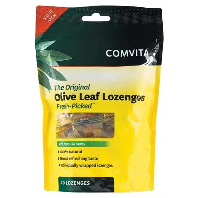 Comvita Olive Leaf Extract Lozenges With Manuka Honey, Individually Wrapped 12 Lozenges Or 40 Lozenges - Image 2