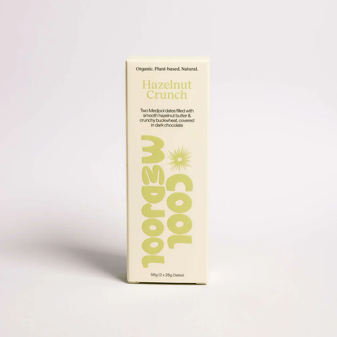 Cool Medjool Two Dark Chocolate Dates Filled With Smooth Hazelnut Butter 2x28g, Hazelnut Crunch Flavour - Image 2