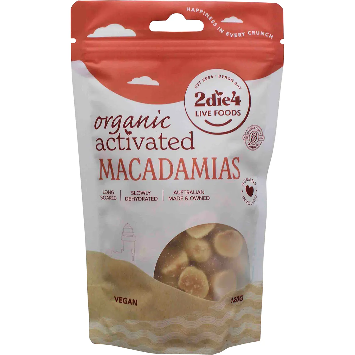 2Die4 Live Foods Activated & Organic Macadamias 120g Or 250g - Image 3
