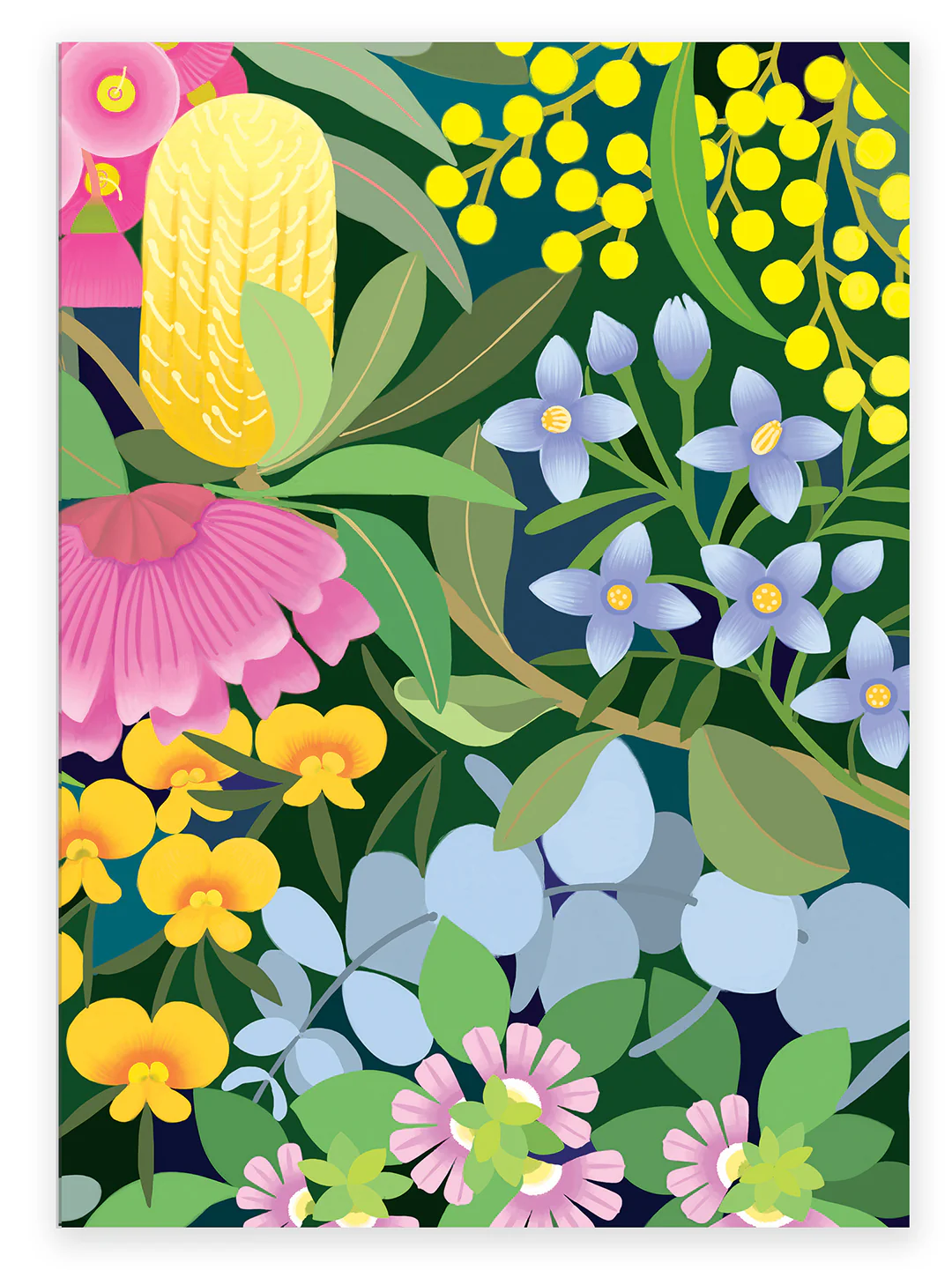 Earth Greetings Blank Notebook 64 Pages, Where Flowers Bloom Design From The Claire Ishino Collection - Image 3