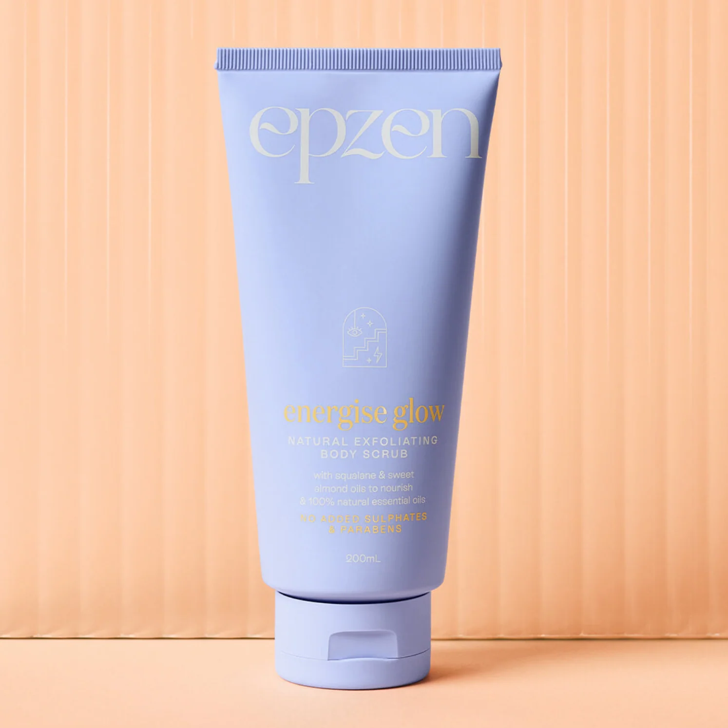 EpZen Natural Exfoliating Body Scrub 200mL, Energise Glow - Image 3
