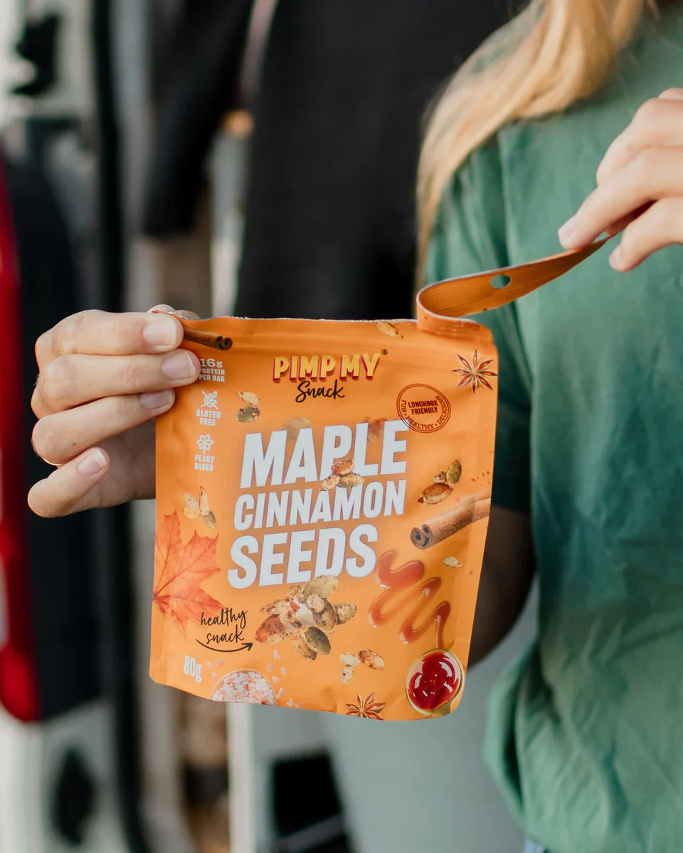 Extraordinary Foods Pimp My Salad Maple Cinnamon Seeds 80g, Vegan & Gluten Free