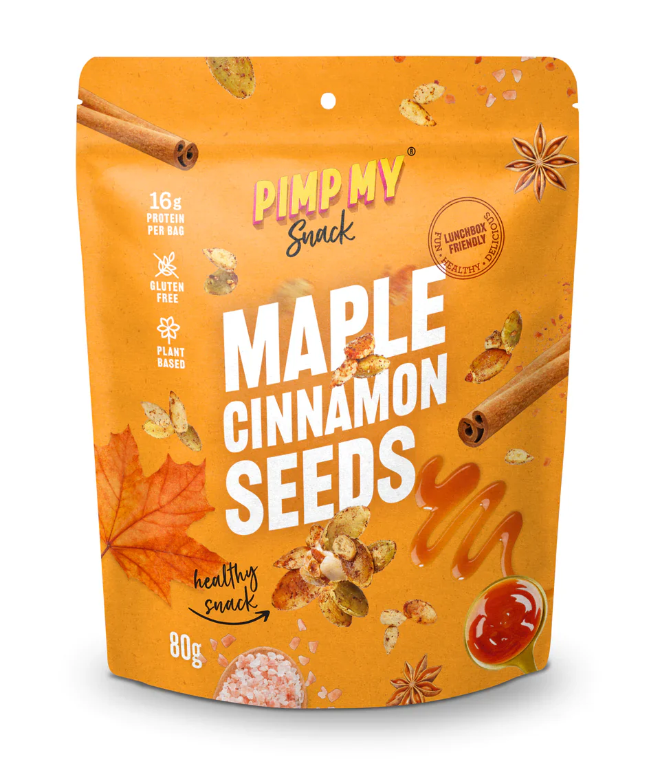 Extraordinary Foods Pimp My Salad Maple Cinnamon Seeds 80g, Vegan & Gluten Free - Image 3