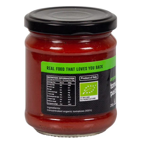 Honest To Goodness Tomato 🍅 Paste 210g, Australian Certified Organic - Image 2