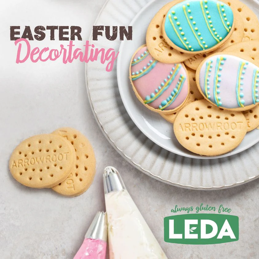 LEDA Arrowroot Biscuits 205g, A Crunchy Pantry Staple - Image 3