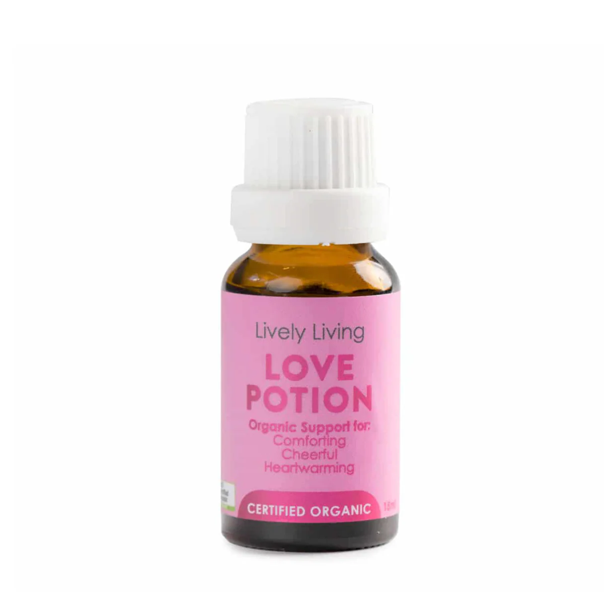 Lively Living Organic Essential Oil Blend 15ml, Love Potion