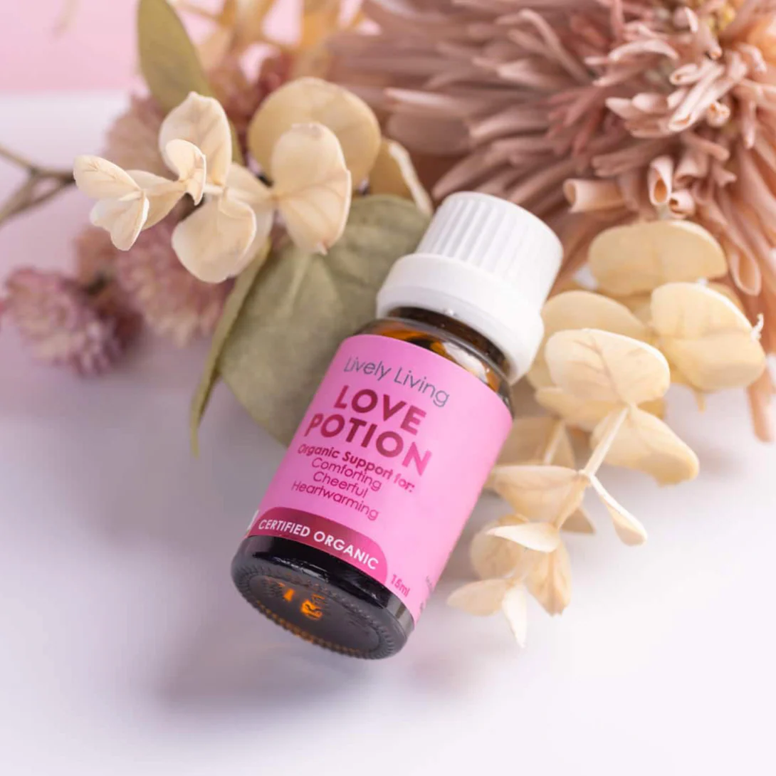 Lively Living Organic Essential Oil Blend 15ml, Love Potion - Image 3
