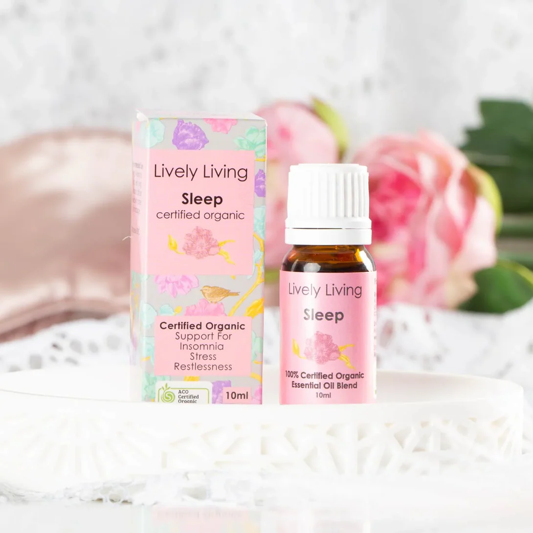 Lively Living Organic Essential Oil Sleep Blend 10mL, Soothe The Mind - Image 2