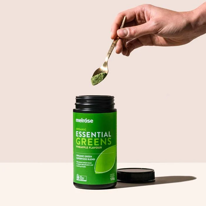 Melrose Organic Essential Greens Superblend 200g, Daily Green Nutrient Boost To Nourish Gut Health - Image 2