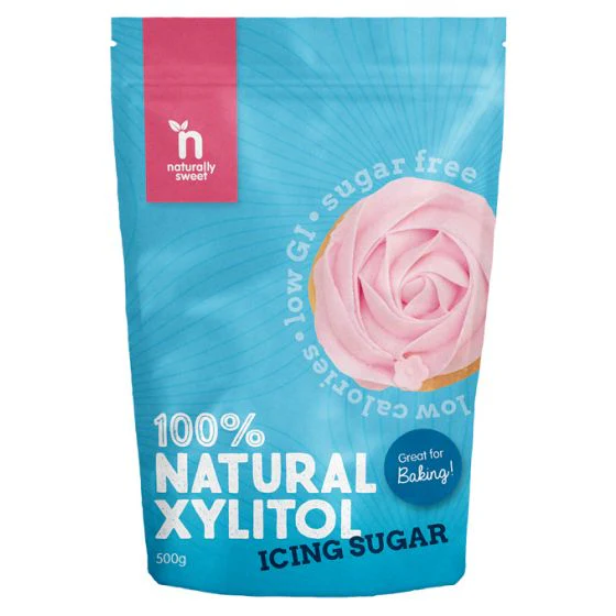 Naturally Sweet Natural Xylitol Icing Sugar 500g, Sugar Free & Low Carb - Image 2