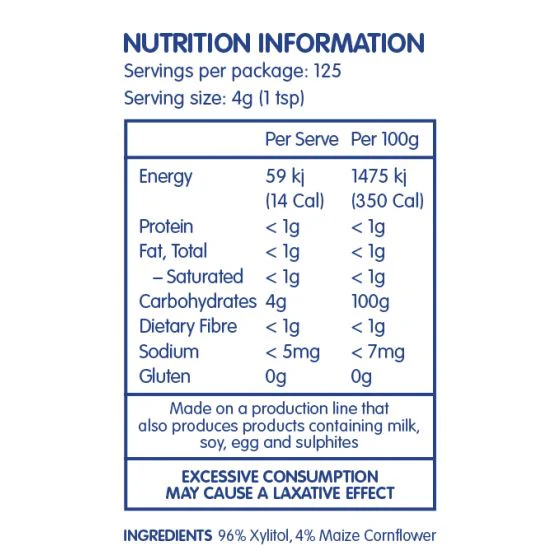 Naturally Sweet Natural Xylitol Icing Sugar 500g, Sugar Free & Low Carb - Image 3