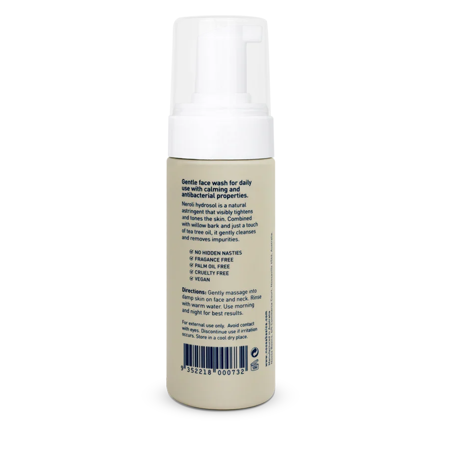 Noosa Basics Foaming Face Wash 150ml, With Neroli & Black Willow Bark (Acne Prone Skin) - Image 2