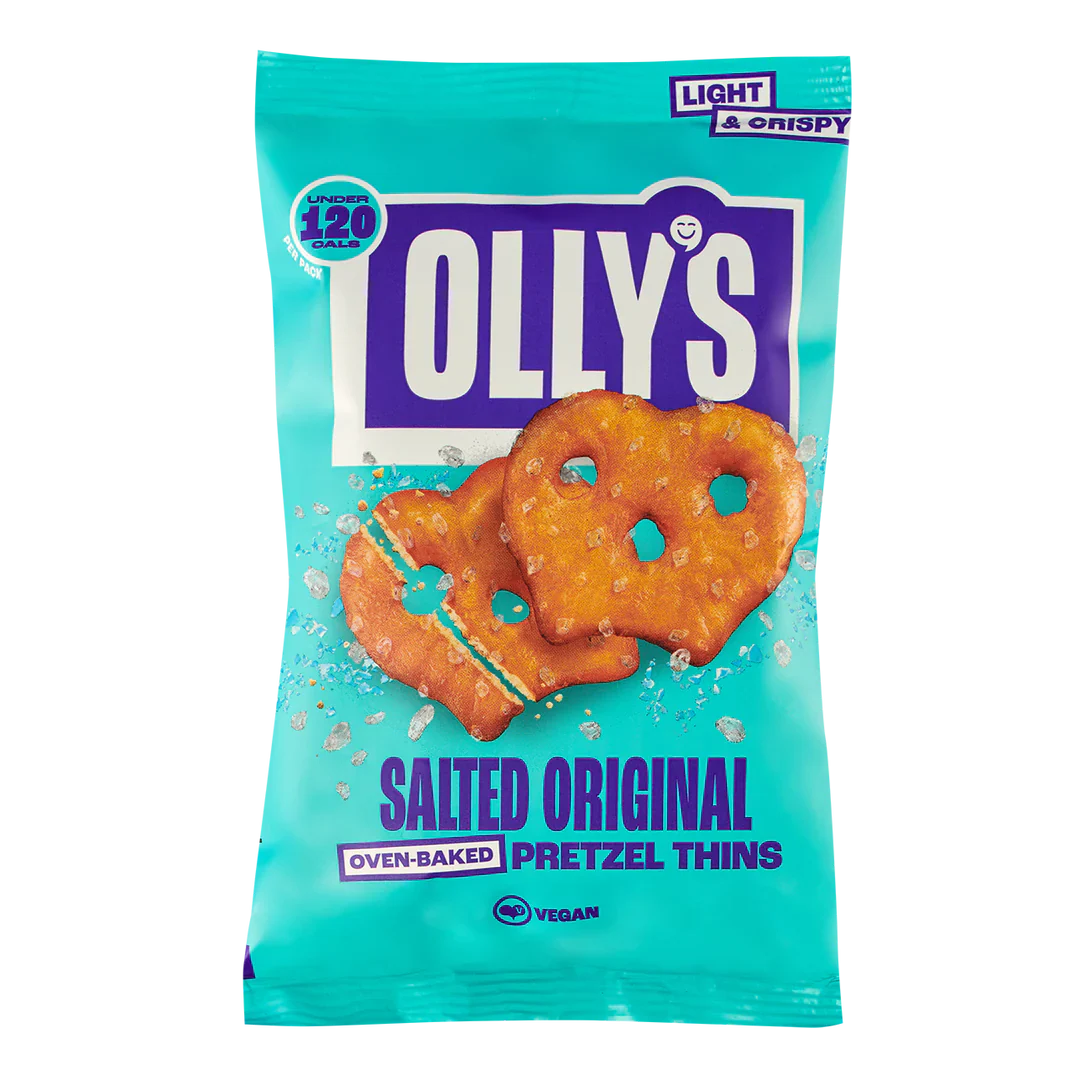 Olly's Pretzel Thins 140g, Original Salted Flavour - Image 4