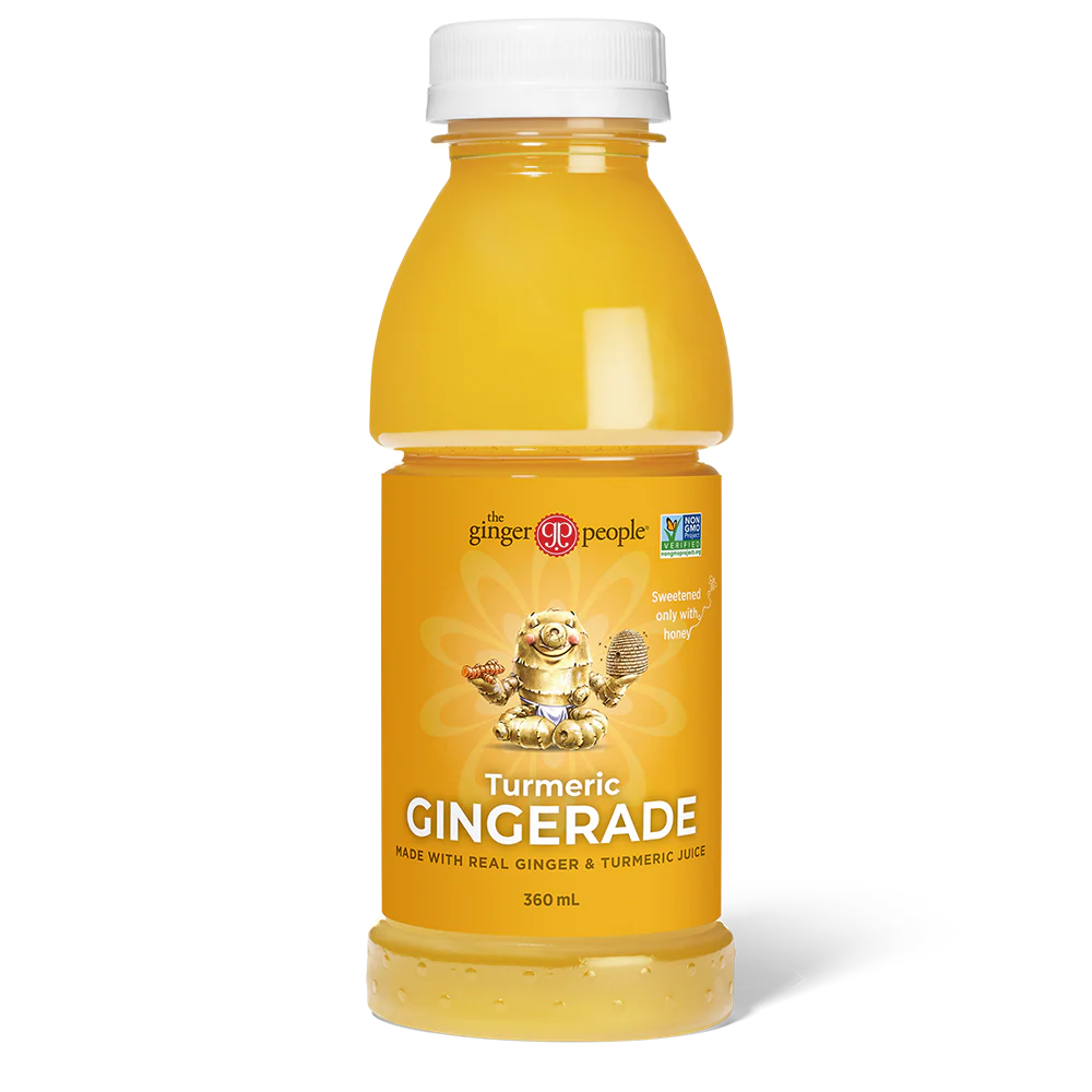 The Ginger People Gingerade Drink 360ml, Turmeric Flavour - Image 2