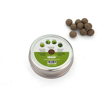 Urban Greens Seed Balls (For Planting) Leafy Greens (24 Per Tin) - Image 3