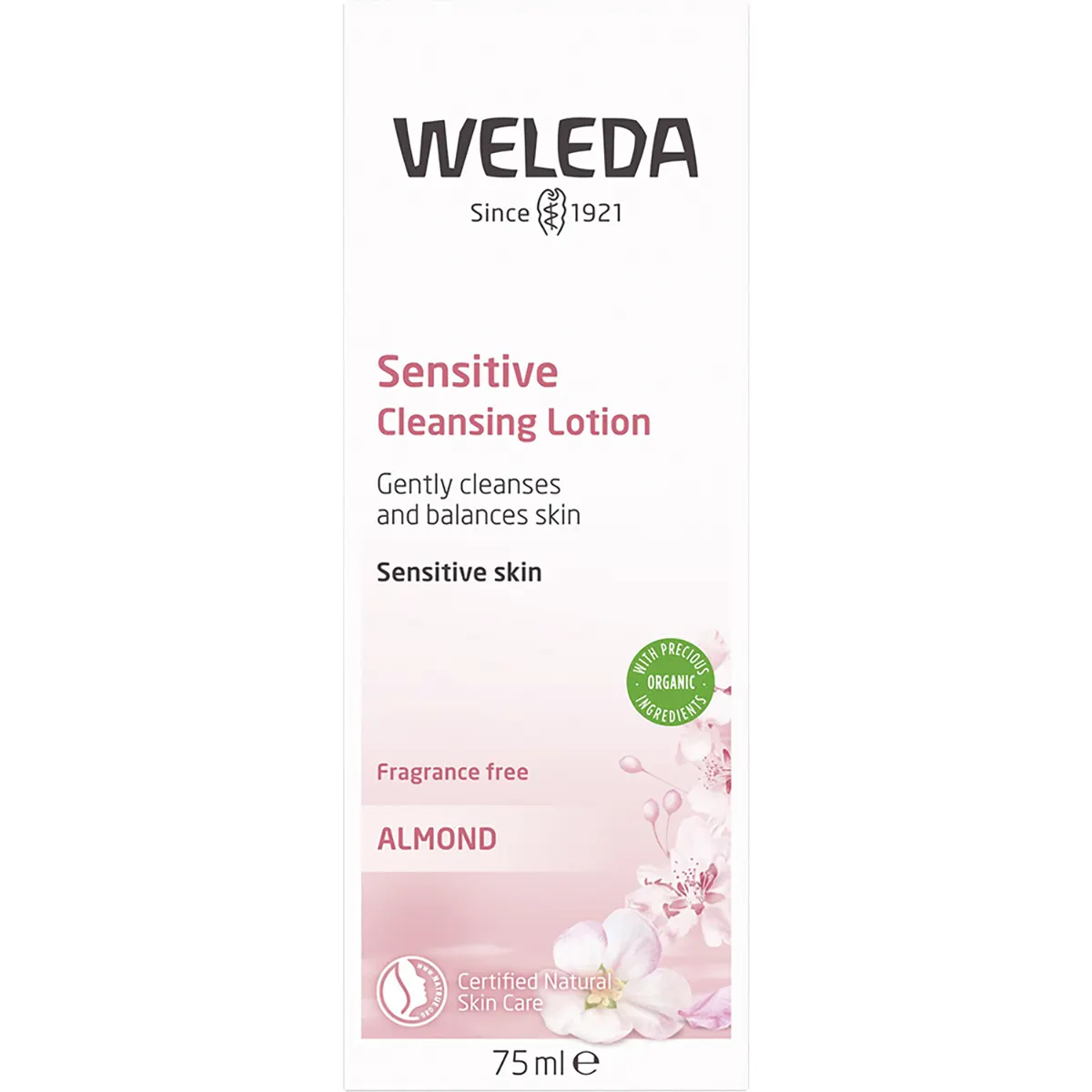 Weleda Almond Sensitive Cleansing Lotion 75mL, Gently Cleanses & Balances The Skin - Image 3