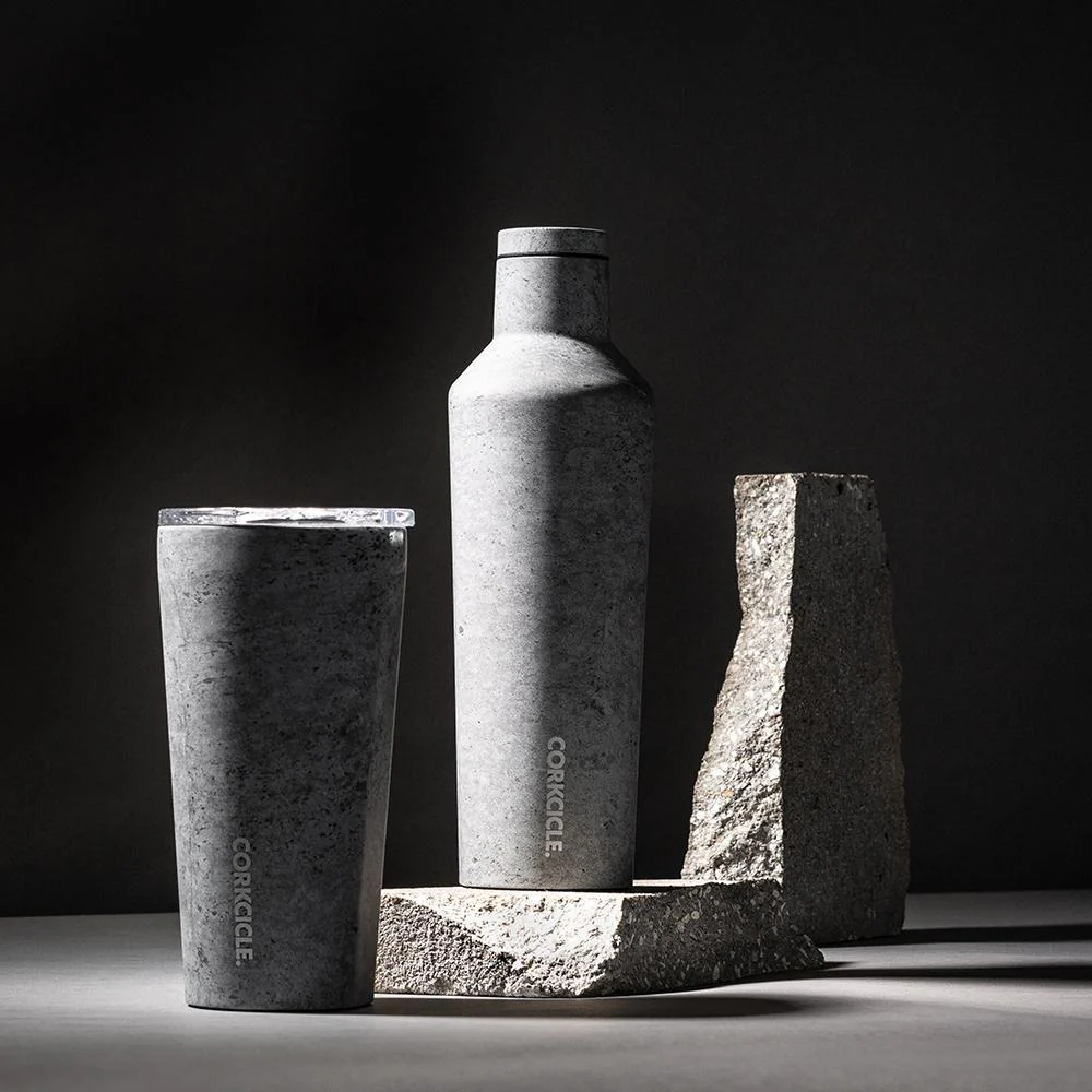 Corkcicle Luxe Origins Canteen 475ml, Concrete - Image 3
