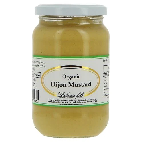 Delouis France Organic Dijon Mustard 200g Or 350g Jar, Product Of France - Image 2