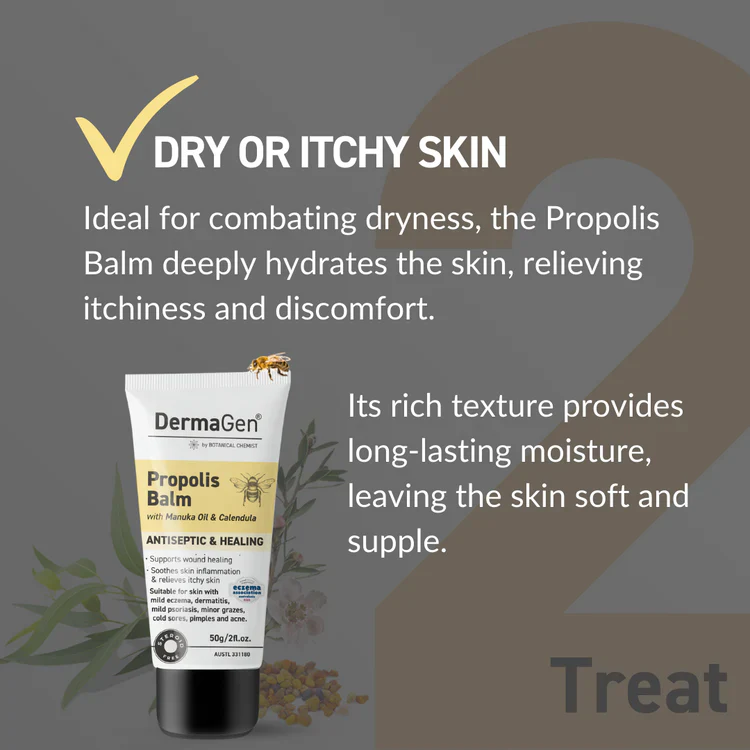 DermaGen Propolis Balm 50g, With Manuka Honey & Calendula - Image 2