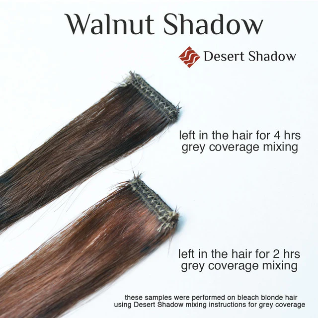 Desert Shadow Certified Organic Hair Colour 100g, Walnut Shadow; Medium Brown - Image 2