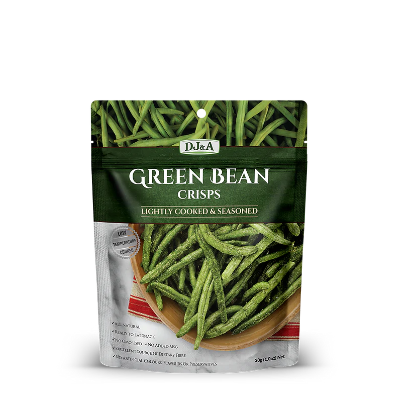 DJ&A Green Bean Crisps 30g