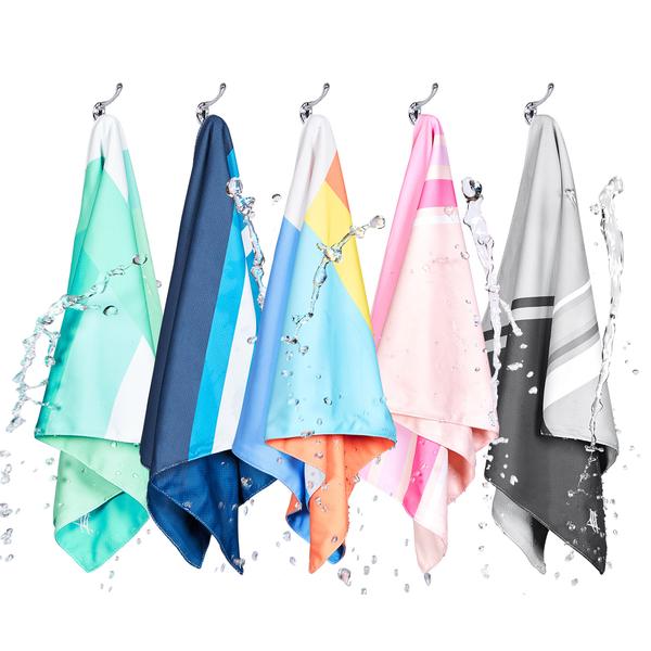 Dock & Bay Cooling Sports Towel, Go Faster Collection, Race Teal Colour - Image 9