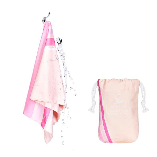 Dock & Bay Cooling Sports Towel, Go Faster Collection, Sprint Pink Colour - Image 2