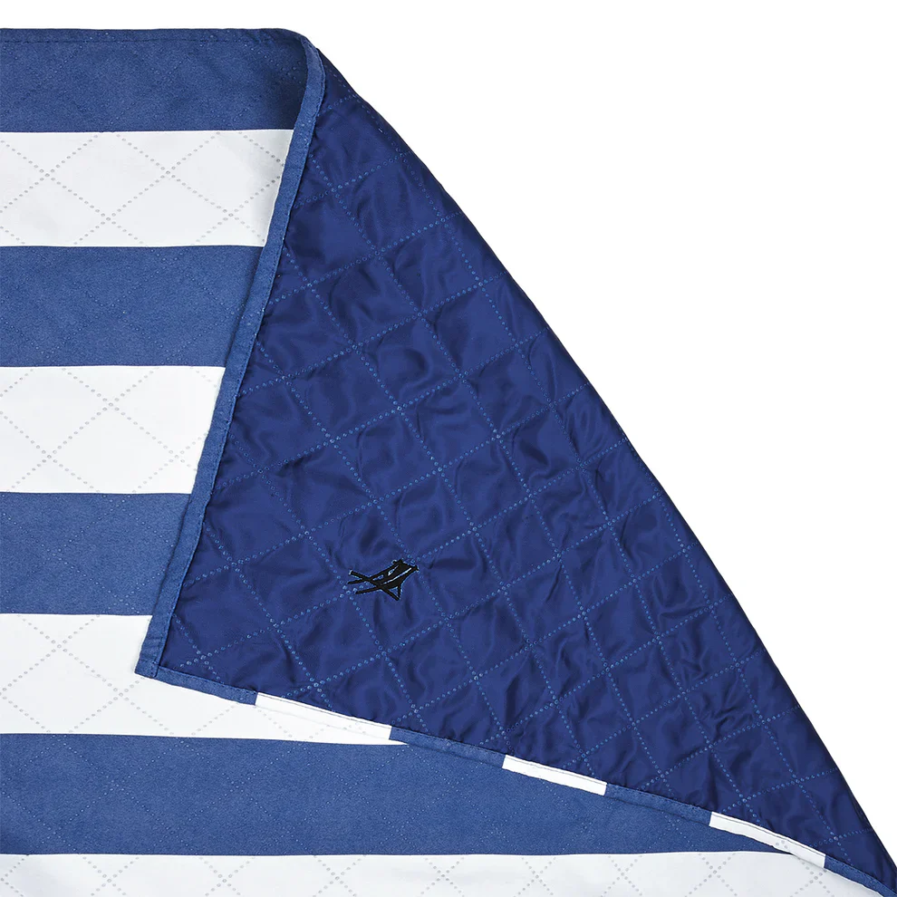 Dock & Bay Quick Dry Beach Blanket Cabana Collection Size Large, Whitsunday Blue Pattern - Image 3