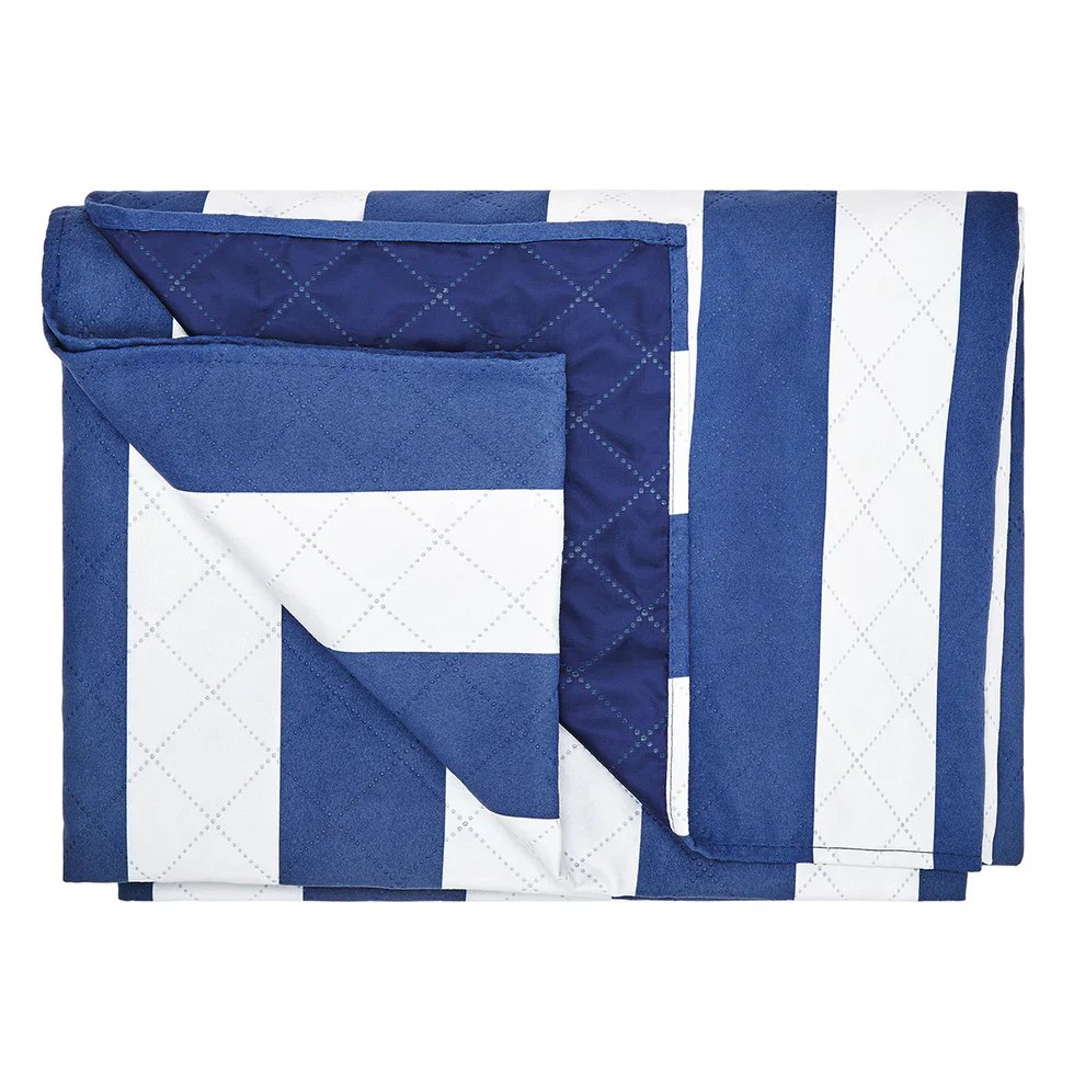Dock & Bay Quick Dry Beach Blanket Cabana Collection Size Large, Whitsunday Blue Pattern - Image 5