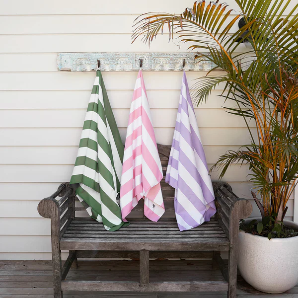 Dock & Bay Quick Dry Beach Towel Cabana Collection Size XLarge, Cayman Olive Pattern - Image 4