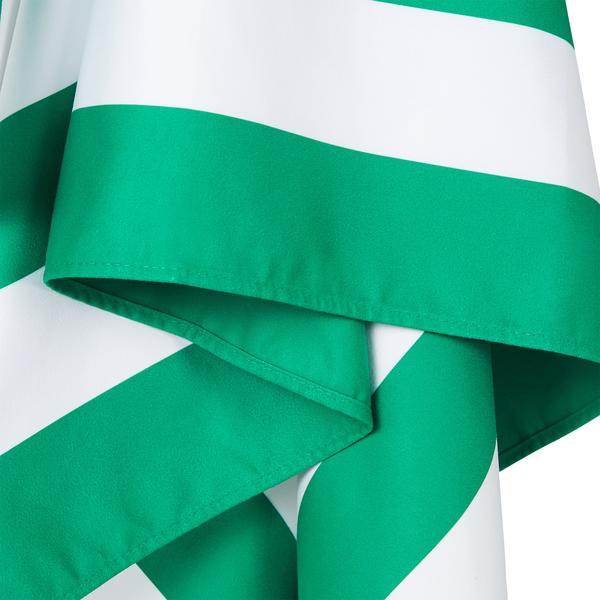 Dock & Bay Quick Dry Beach Towel Cabana Collection Size Large, Cancun Green Pattern - Image 4
