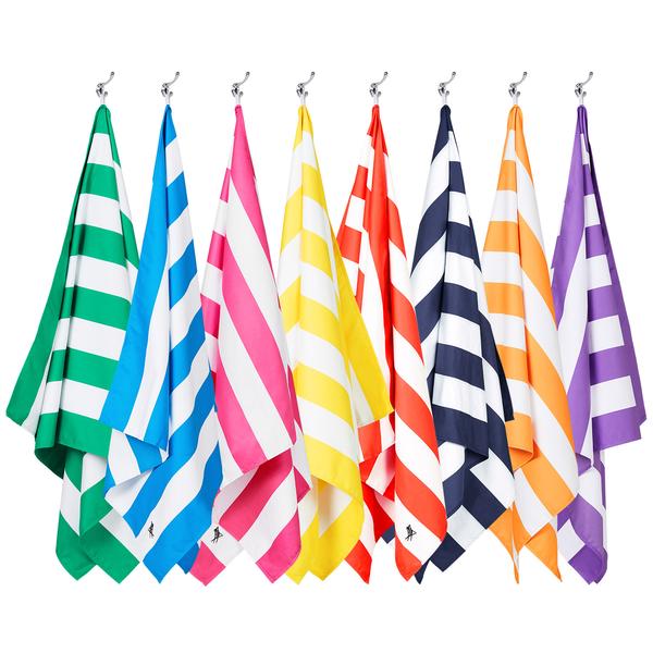 Dock & Bay Quick Dry Beach Towel Cabana Collection Size Large, Cancun Green Pattern - Image 7