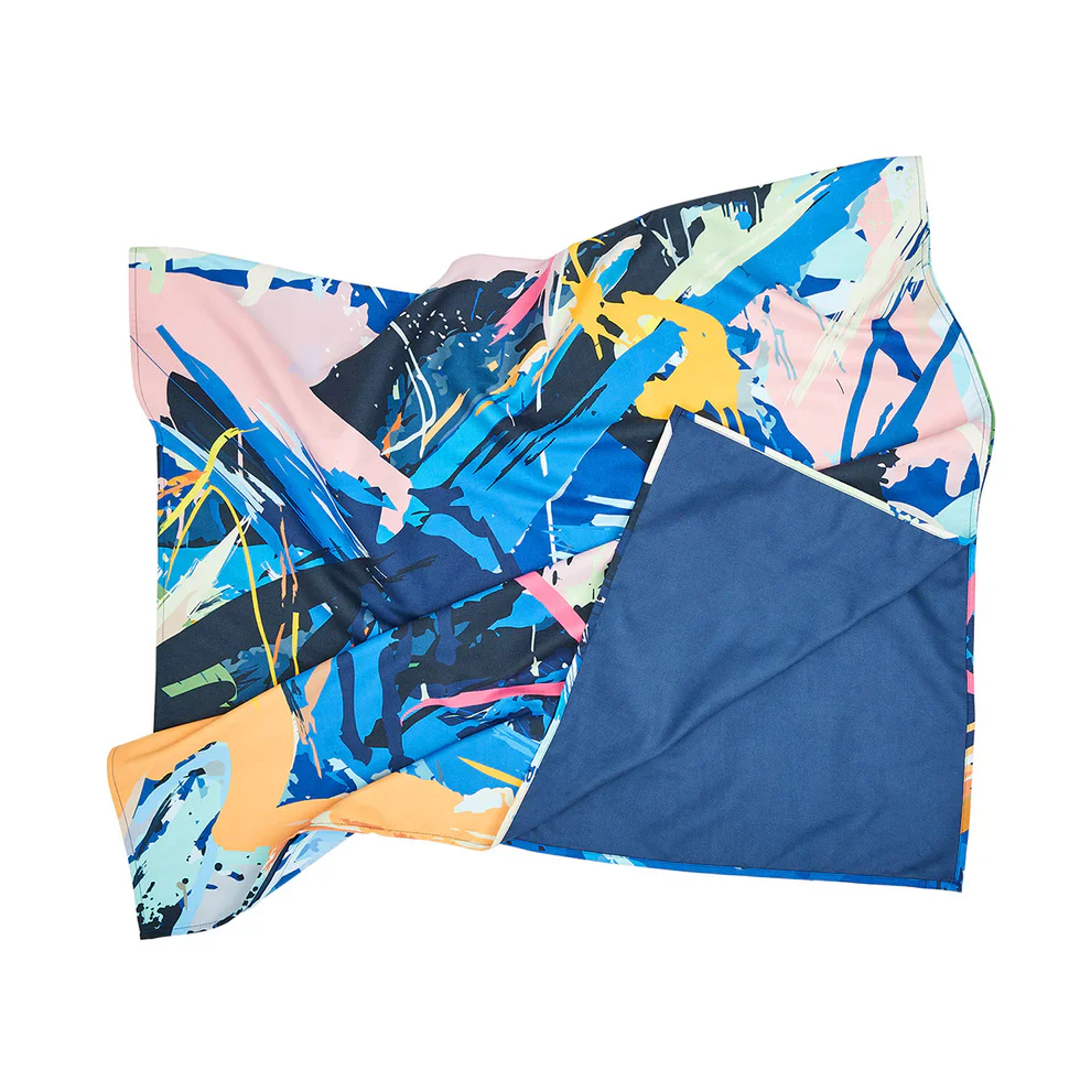 Dock & Bay Quick Dry Beach Towel Michael Black Collection Size XLarge, My Muse Pattern - Image 4