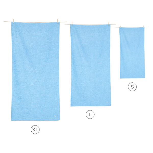 Dock & Bay Quick Dry Fitness Towel Essential Collection Size Small Or Large, Lagoon Blue Colour - Image 5