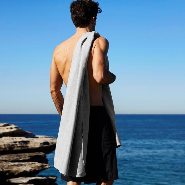 Dock & Bay Quick Dry Fitness Towel Essential Collection Size Small Or Large, Mountain Grey Colour - Image 5