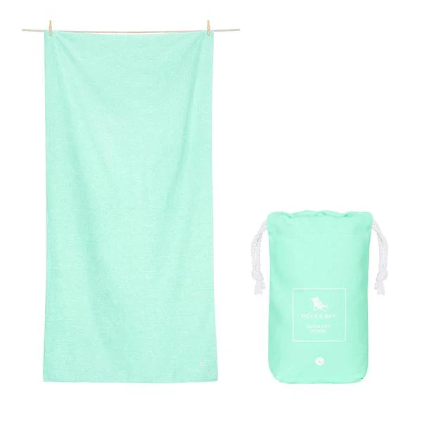 Dock & Bay Quick Dry Fitness Towel Essential Collection Size Small Or Large, Rainforest Green Colour - Image 2